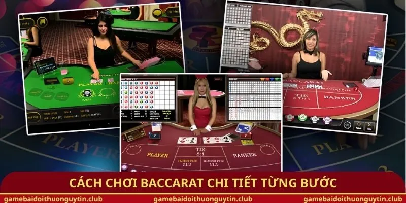 Cách chơi Baccarat chi tiết từng bước