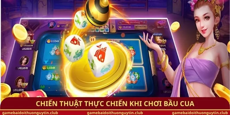 Chiến thuật thực chiến khi chơi Bầu Cua