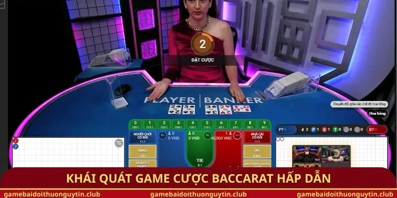 Khái quát game cược baccarat hấp dẫn