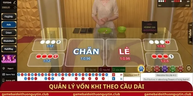 Quản lý vốn khi theo cầu dài
