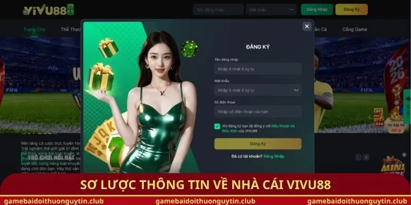 Sơ lược thông tin về nhà cái VIVU88