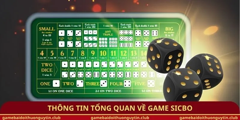 Thông tin tổng quan về game Sicbo