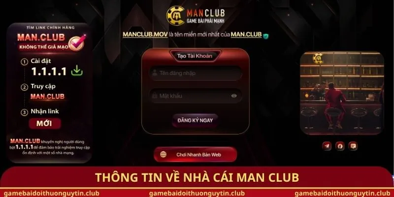 Thông tin về nhà cái Man Club