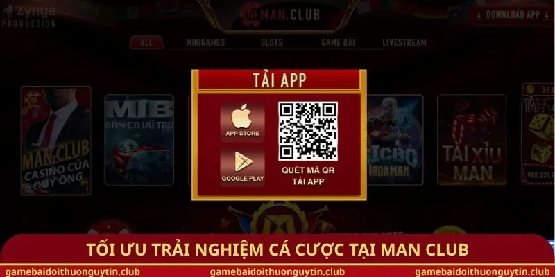 Tối ưu trải nghiệm cá cược tại Man Club