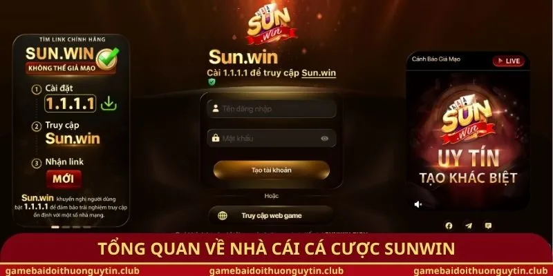 Tổng quan về nhà cái cá cược Sunwin