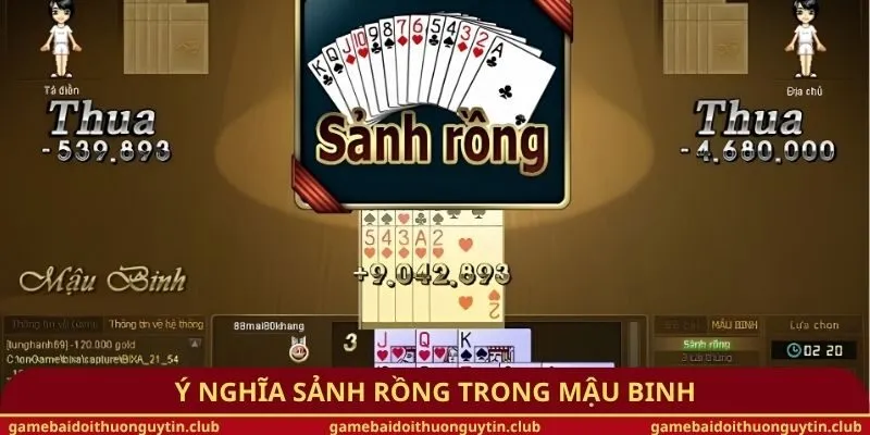 Ý nghĩa sảnh rồng trong Mậu Binh